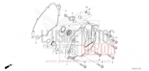 COUVERCLE DE GENERATEUR C.A. CBR1000STR de 2024